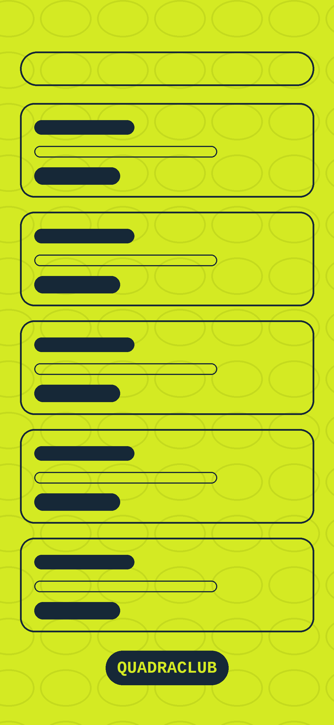 Print do app Quadraclub
